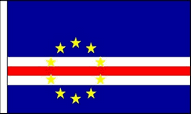 Cape Verde Hand Waving Flags